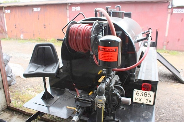 Техническое обслуживание оборудования: Машины для нанесения герметизирующего покрытия на асфальт